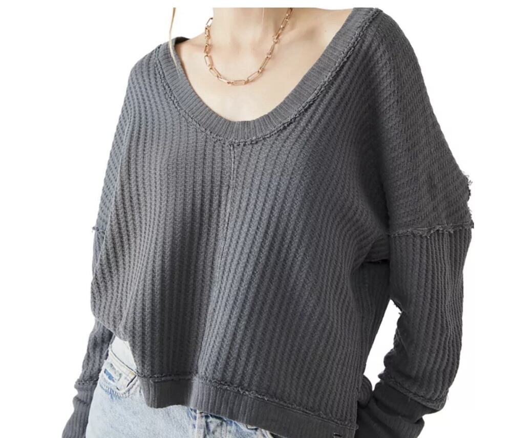 Free People We the Free Magic Thermal Top Size Large
